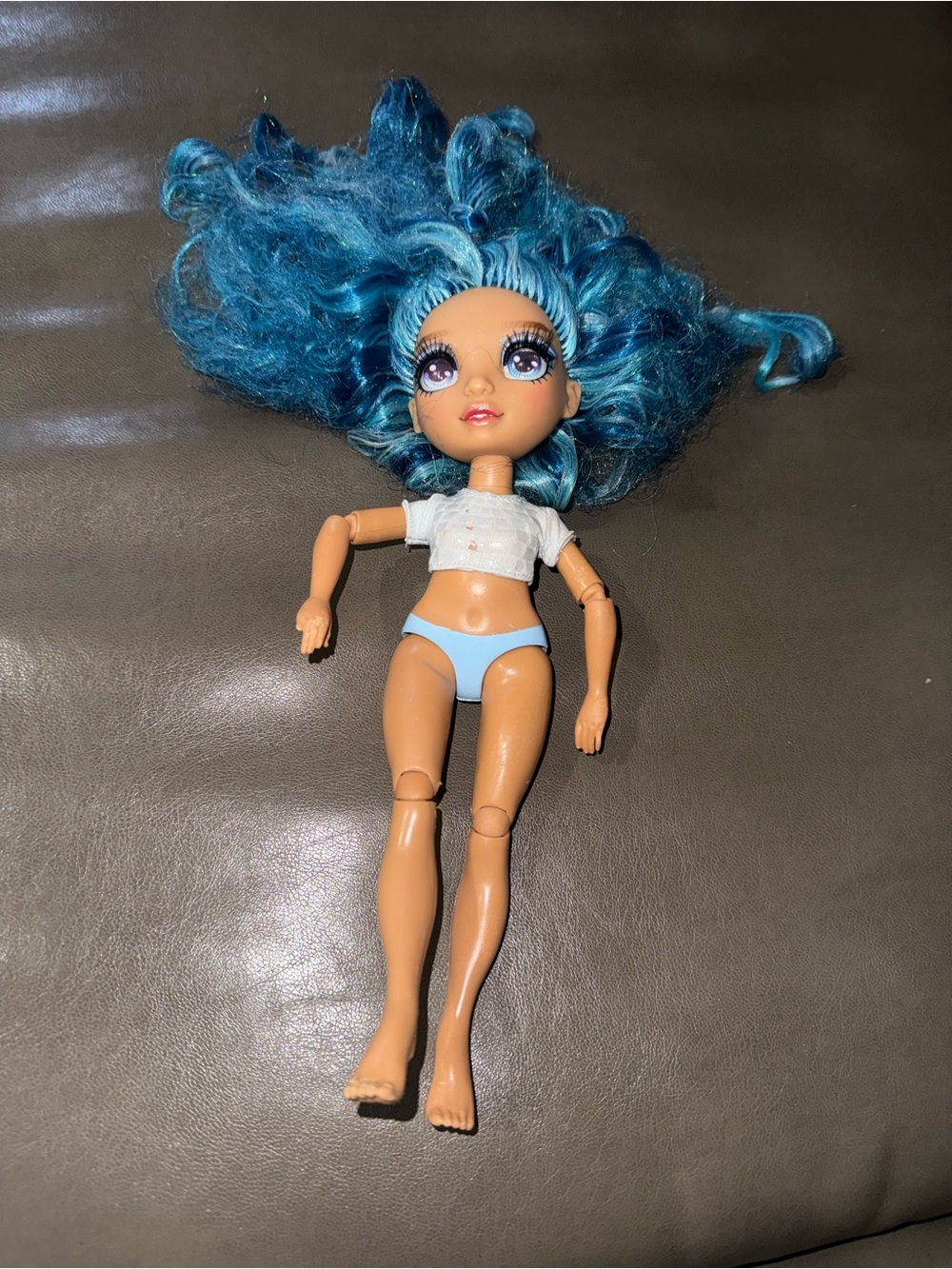 Rainbow High Series 1 - Skyler Bradshaw - Top Only Doll By MGA Blue Hair